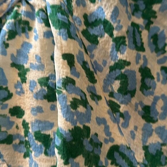 The Impeccable pig Catch Their Eye Green Ditsy Floral Dress Size M/ Pristine - Picture 10 of 11